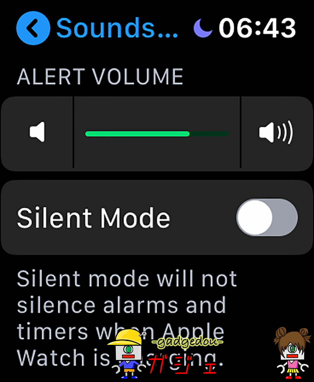 Apple Watch Volume